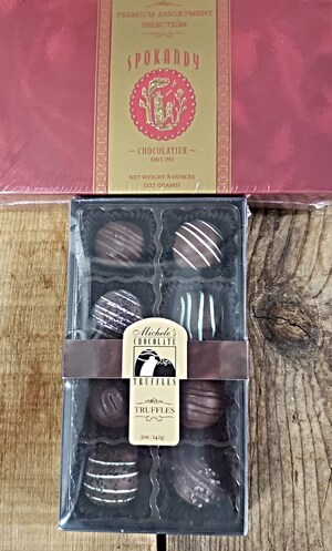 Chocolate-Spokandy and Michele's Truffles
